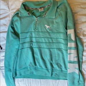 Victoria’s Secret Pink Quarter Zip Sweatshirt
